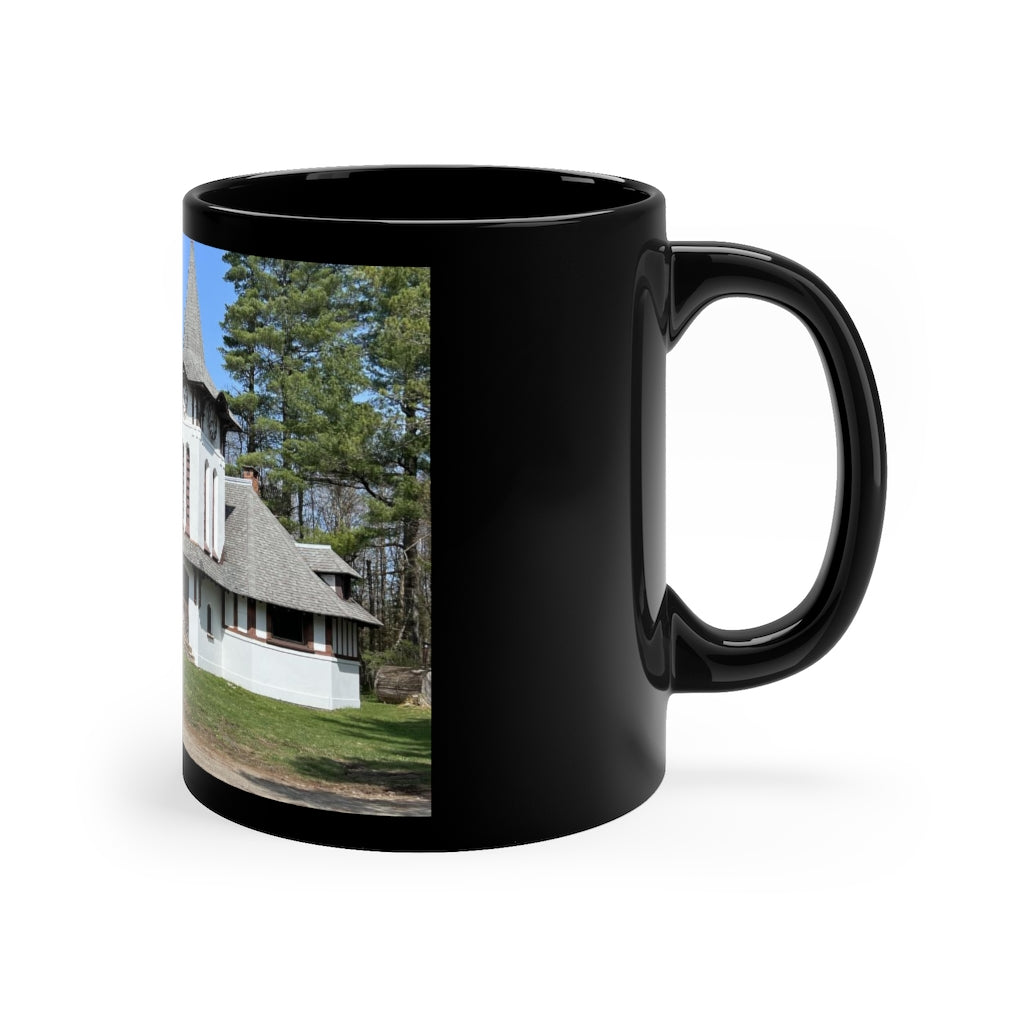 White fathers - 11oz Black Mug