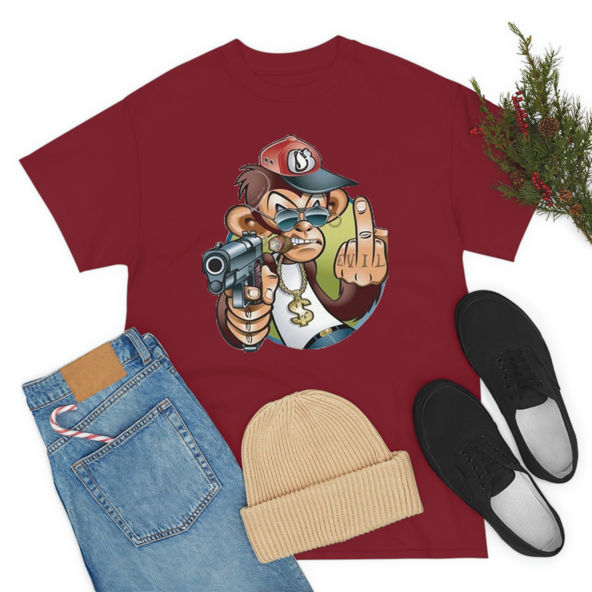 Gangster- Heavy Cotton Tee