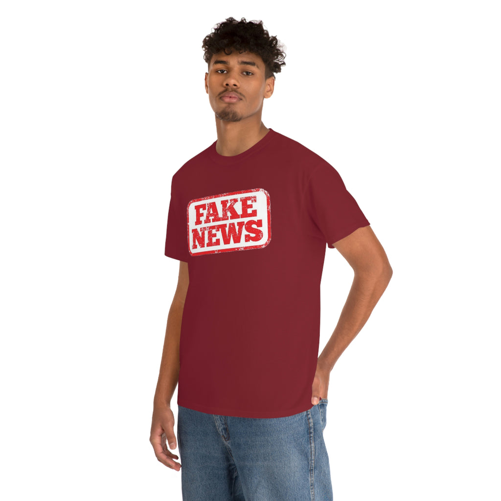 Fake news- Unisex Heavy Cotton Tee