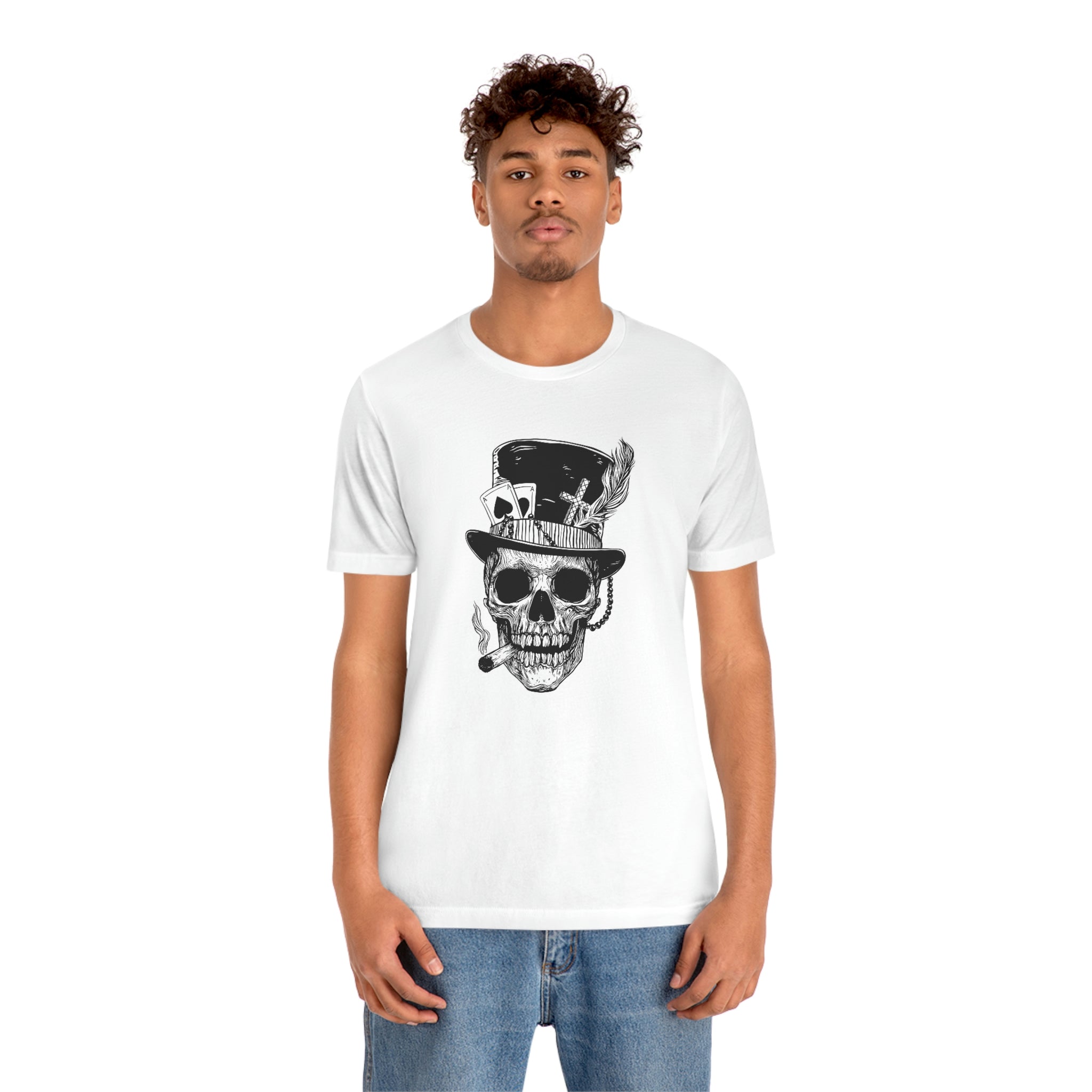 Skull thug- Jersey Short Sleeve Tee