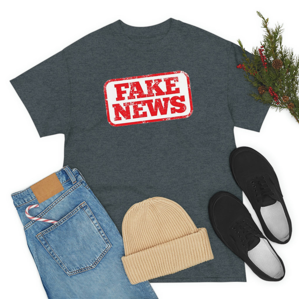 Fake news- Unisex Heavy Cotton Tee
