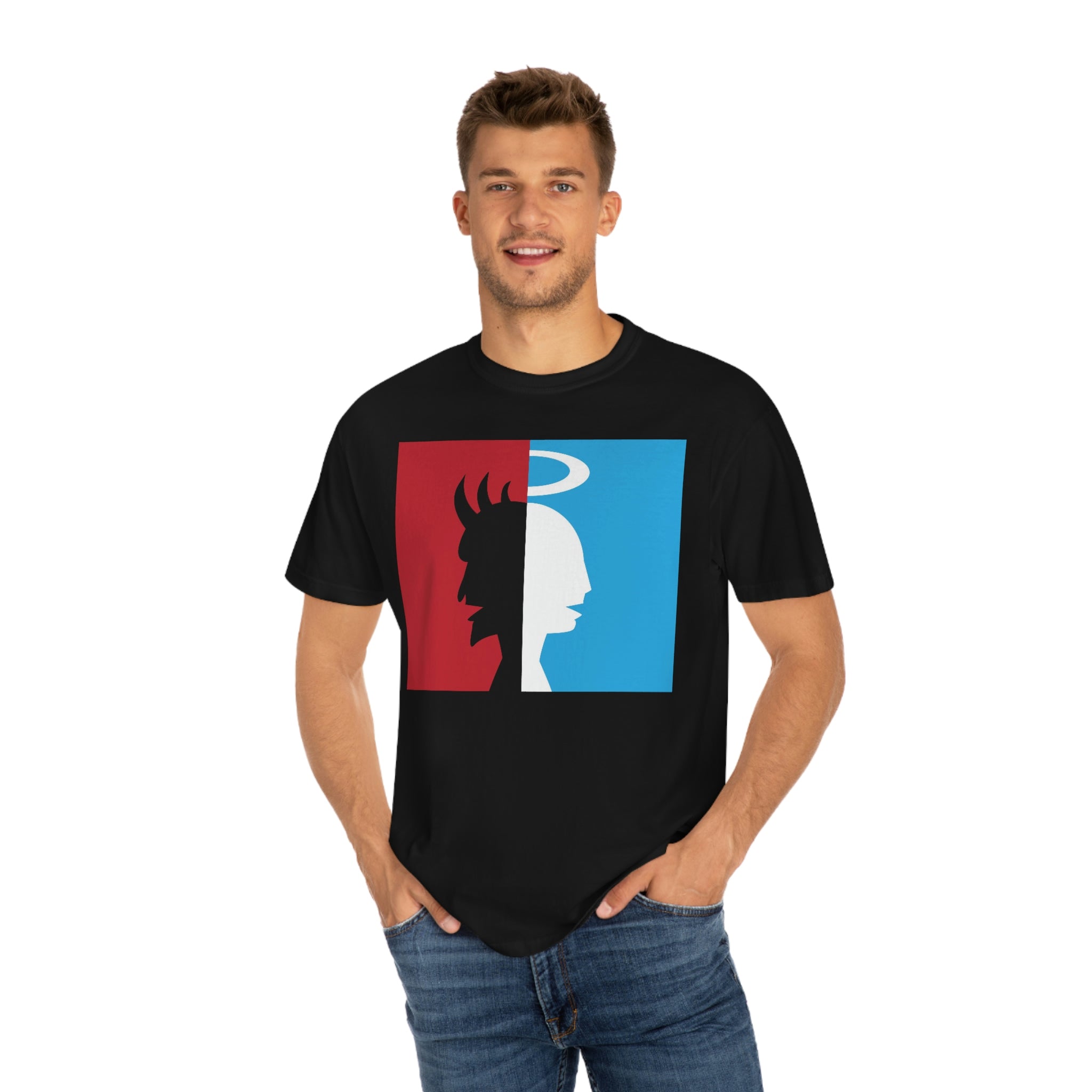 Two faced- Garment-Dyed T-shirt