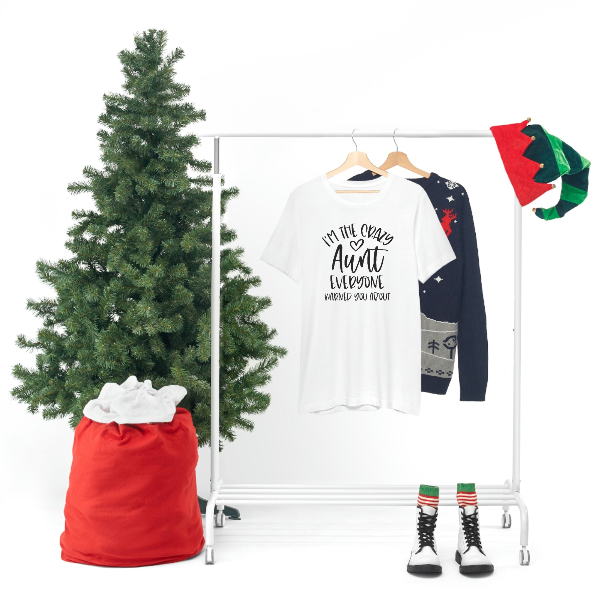 Crazy aunt- Jersey Short Sleeve Tee