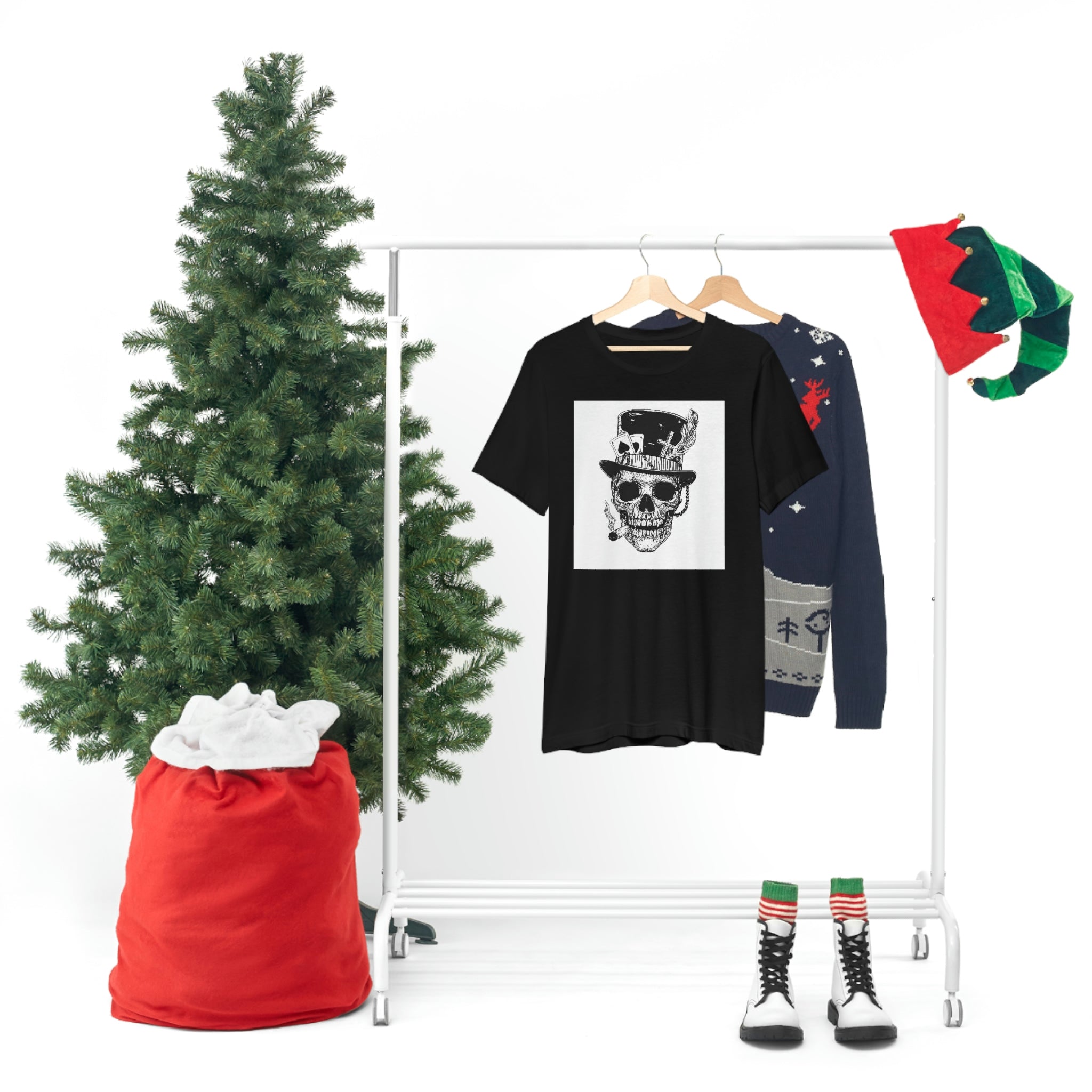 Skull thug- Jersey Short Sleeve Tee