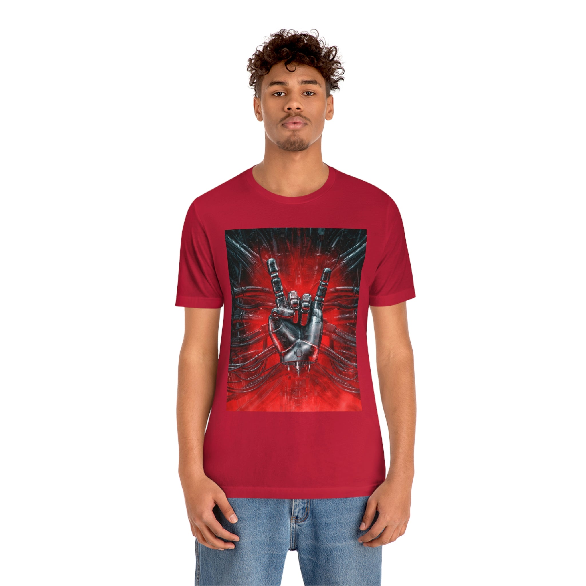 Rock and roll- Jersey Short Sleeve Tee