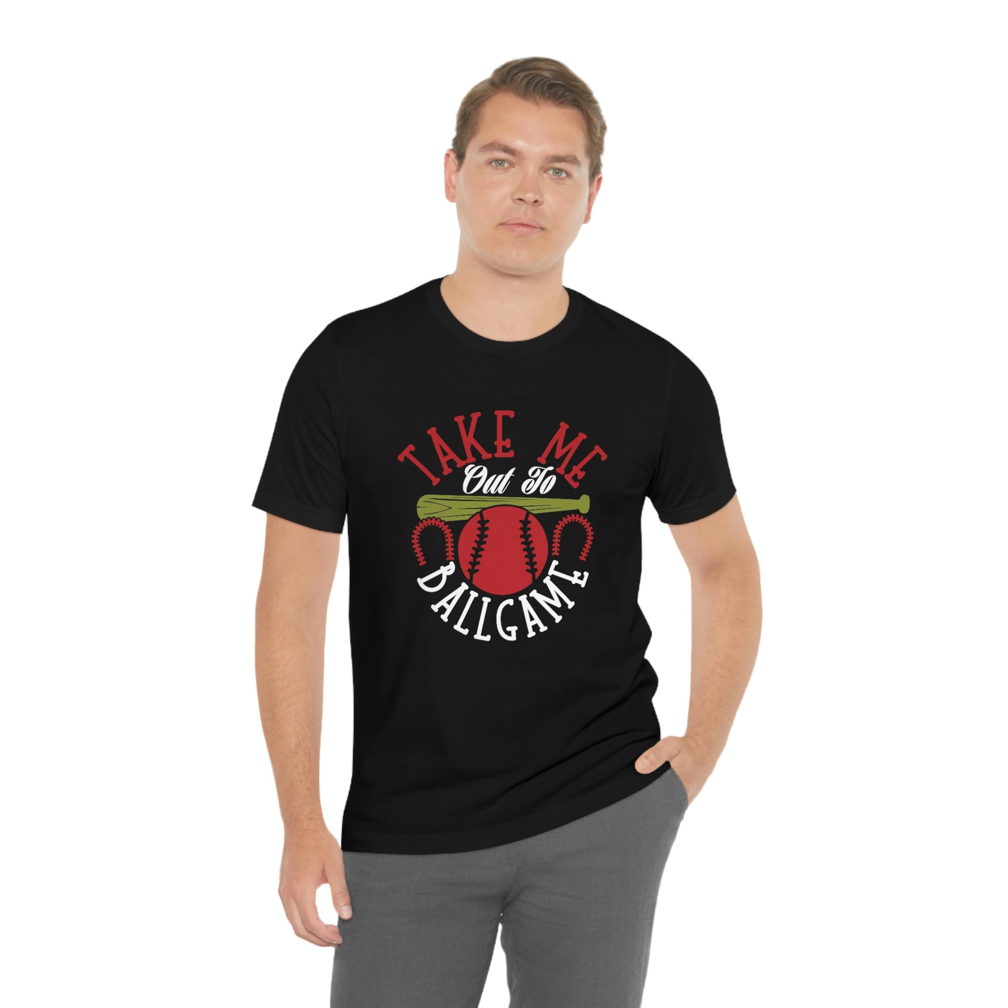 Take me to the ballgame- Jersey Short Sleeve Tee