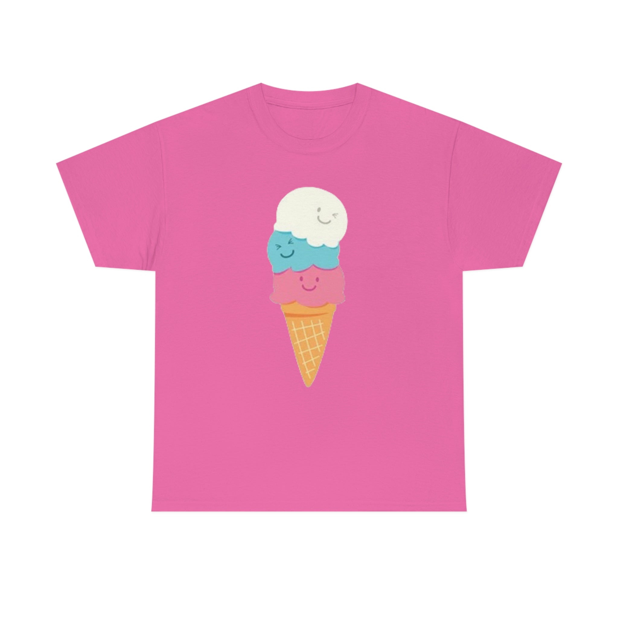 Ice cream- Unisex Heavy Cotton Tee