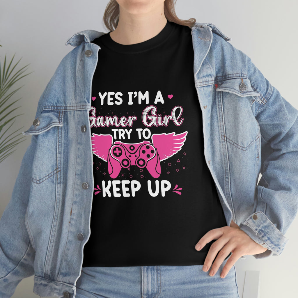 Gamer girl— Heavy Cotton Tee