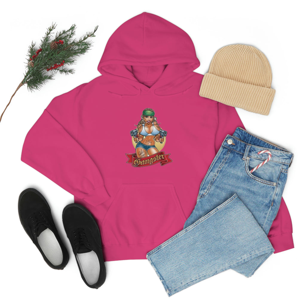 Girl gangster-Heavy Blend™ Hooded Sweatshirt