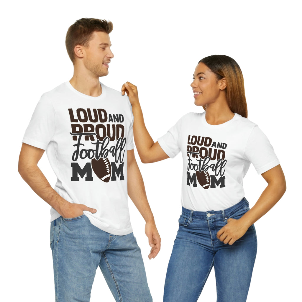 Football mom— Jersey Short Sleeve Tee