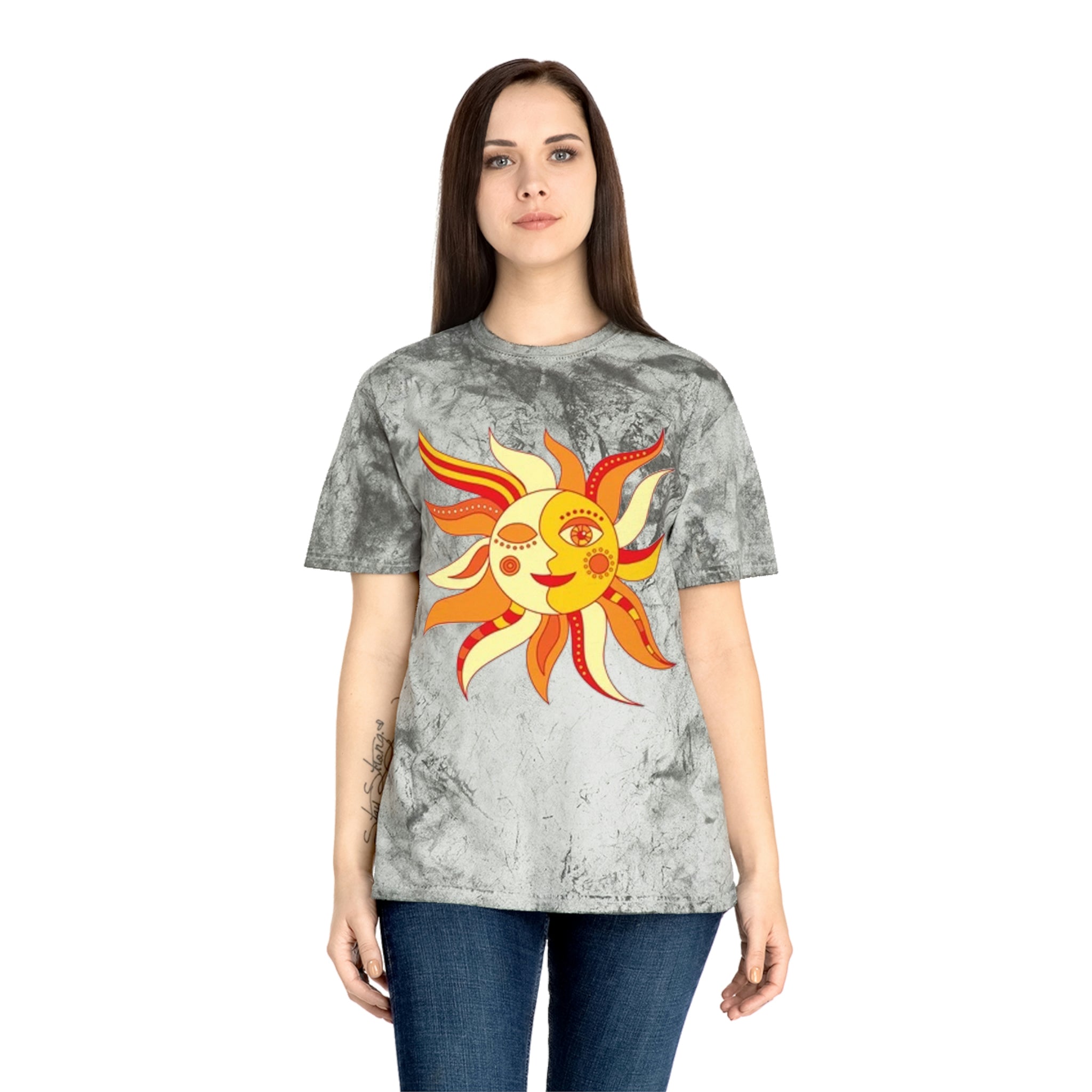 Sun and moon- Unisex Color Blast T-Shirt