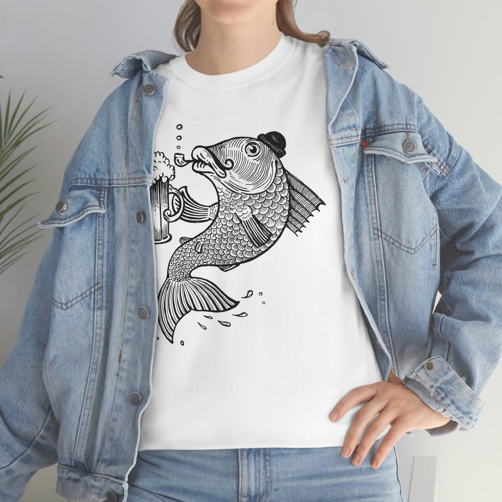 Fishing- Unisex Heavy Cotton Tee