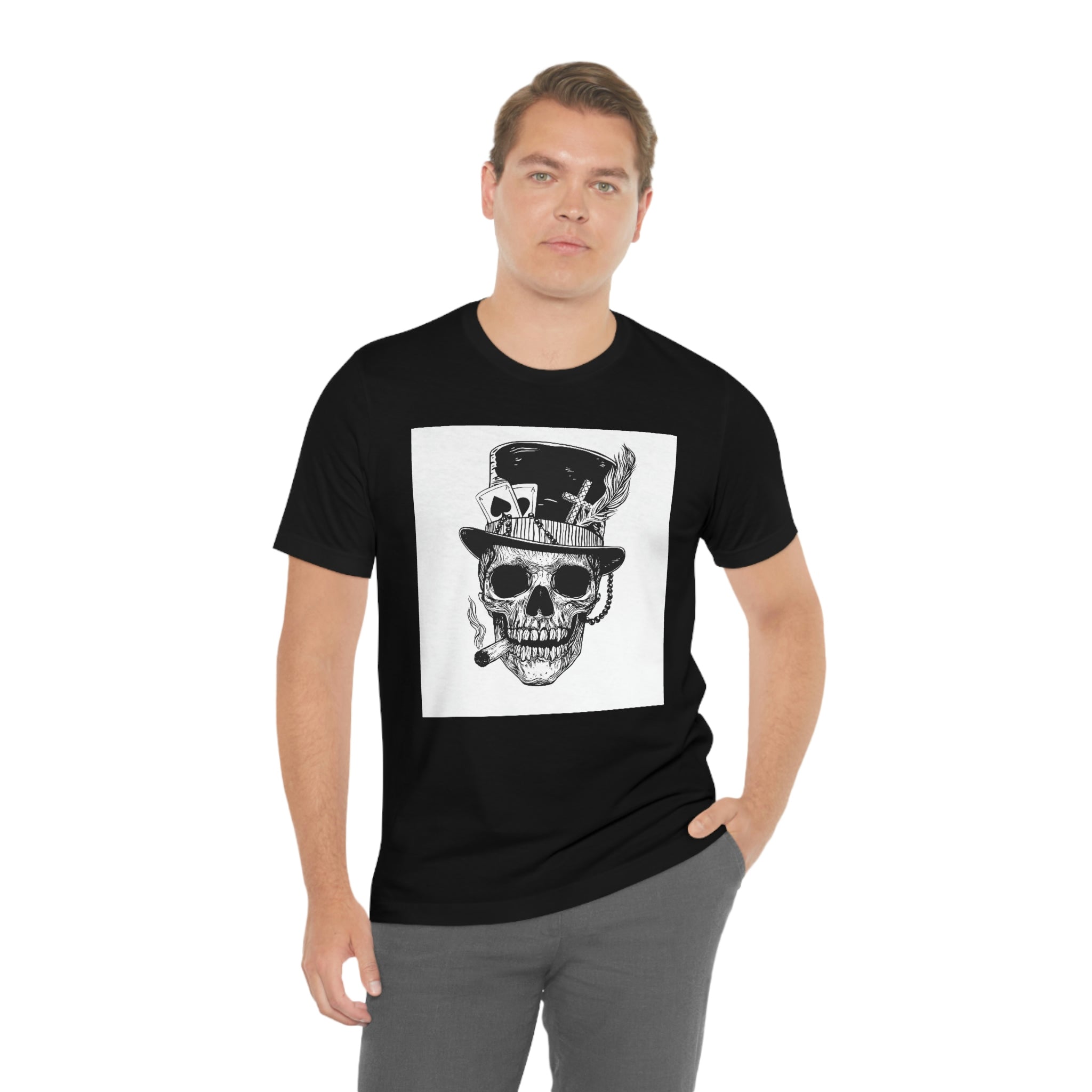 Skull thug- Jersey Short Sleeve Tee
