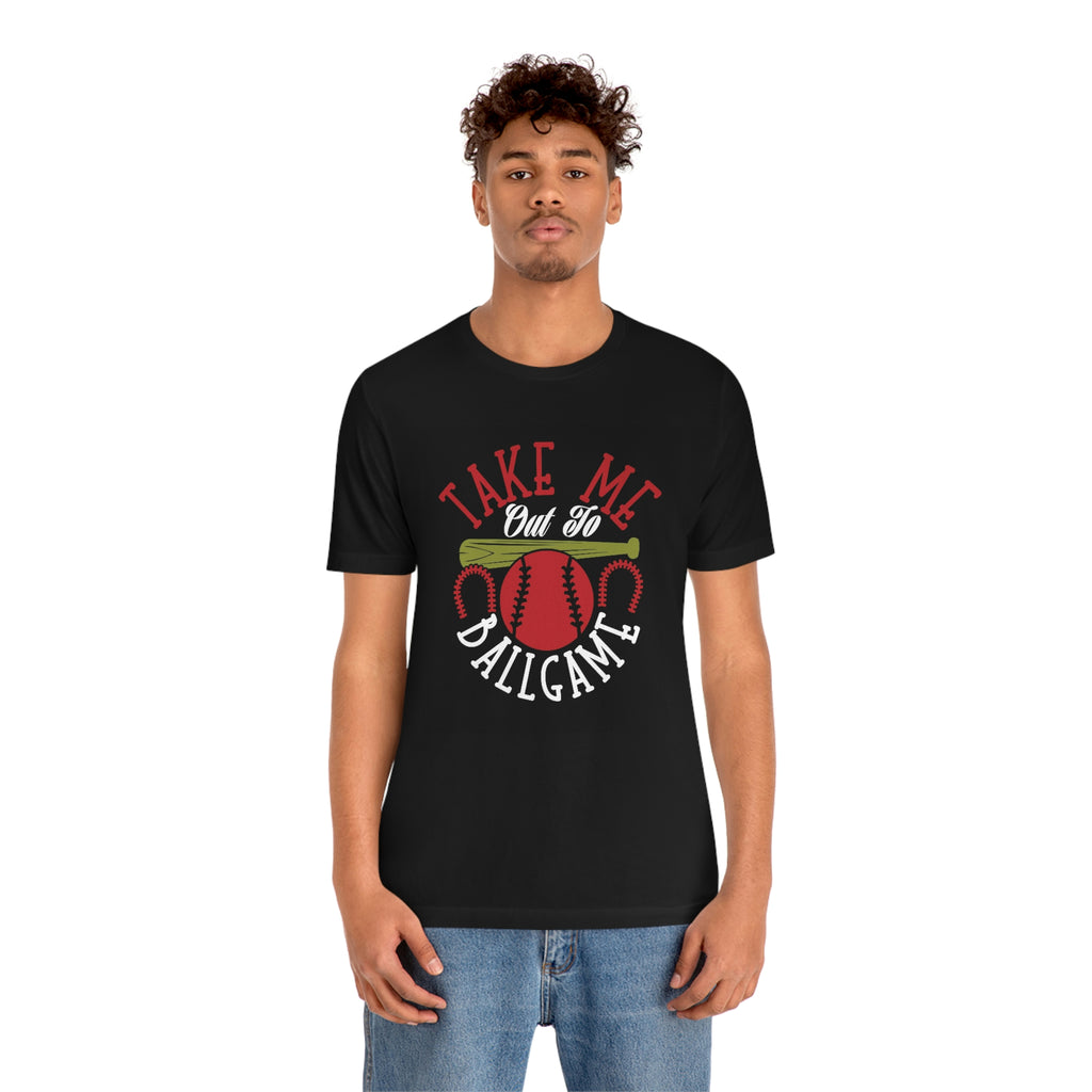 Take me to the ballgame- Jersey Short Sleeve Tee