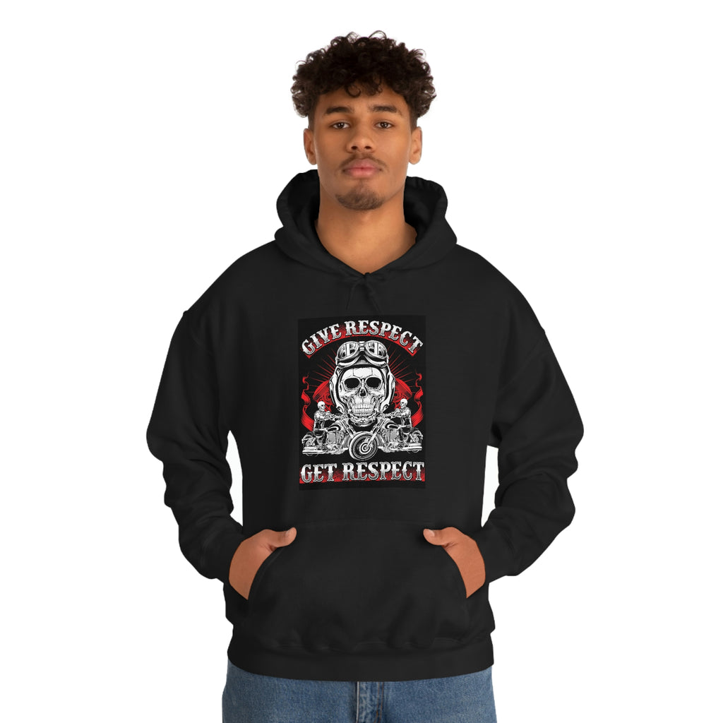Give respect- Heavy Blend™ Hooded Sweatshirt