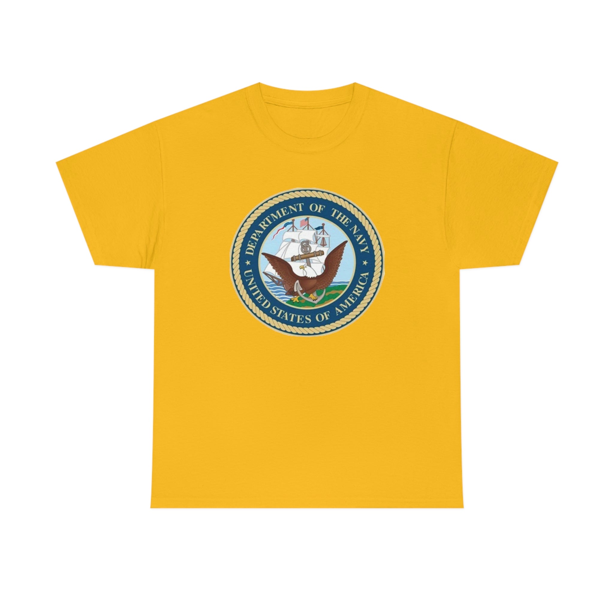 Navy- Unisex Heavy Cotton Tee