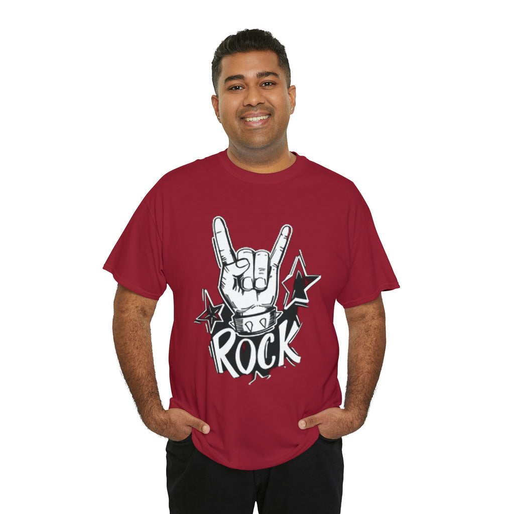 Rock- Heavy Cotton Tee