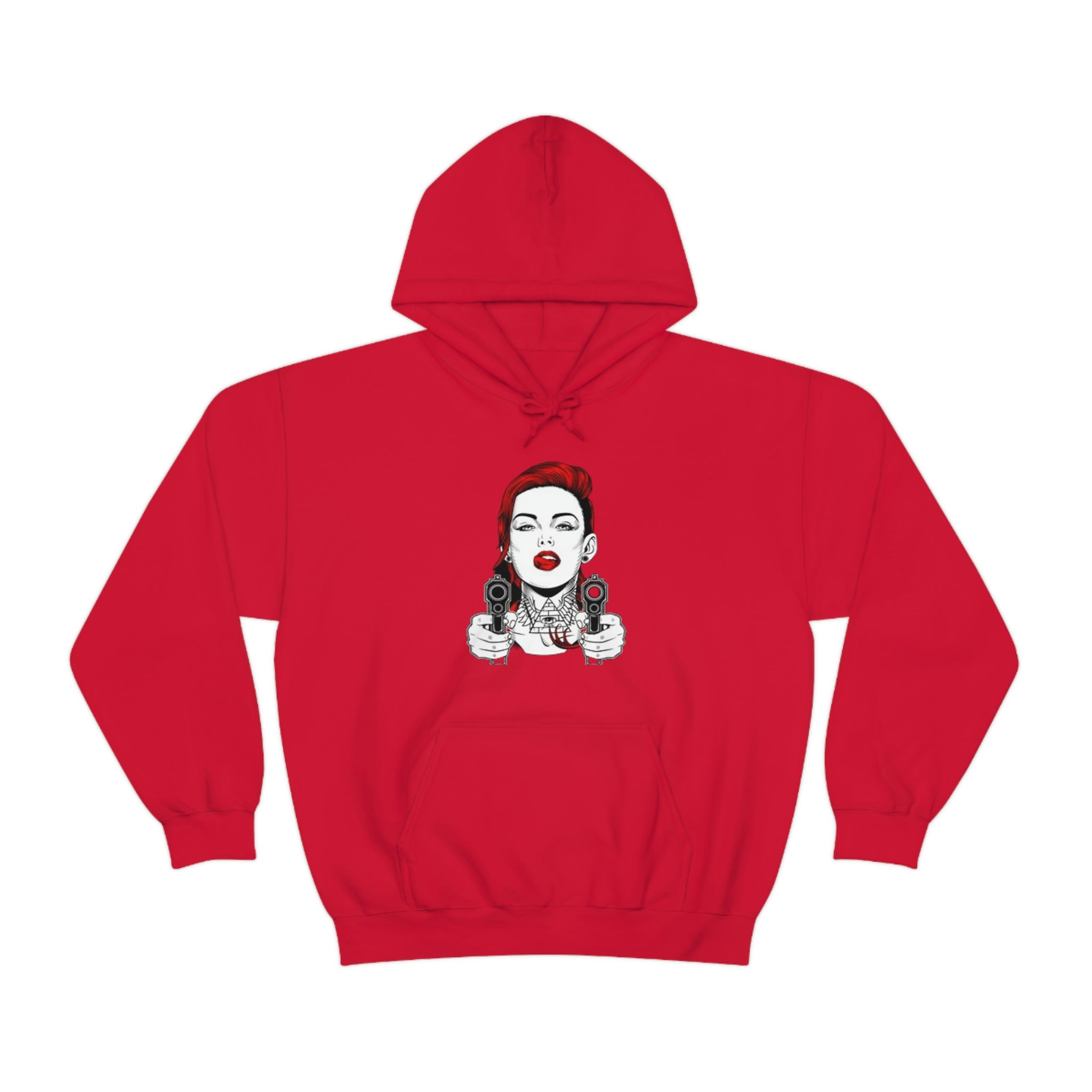 Girl gangster-Heavy Blend™ Hooded Sweatshirt