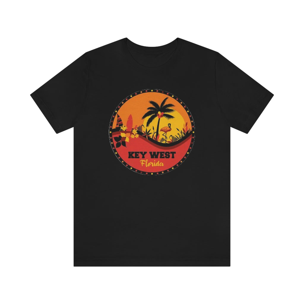 Key west Fl- Unisex Jersey Short Sleeve Tee