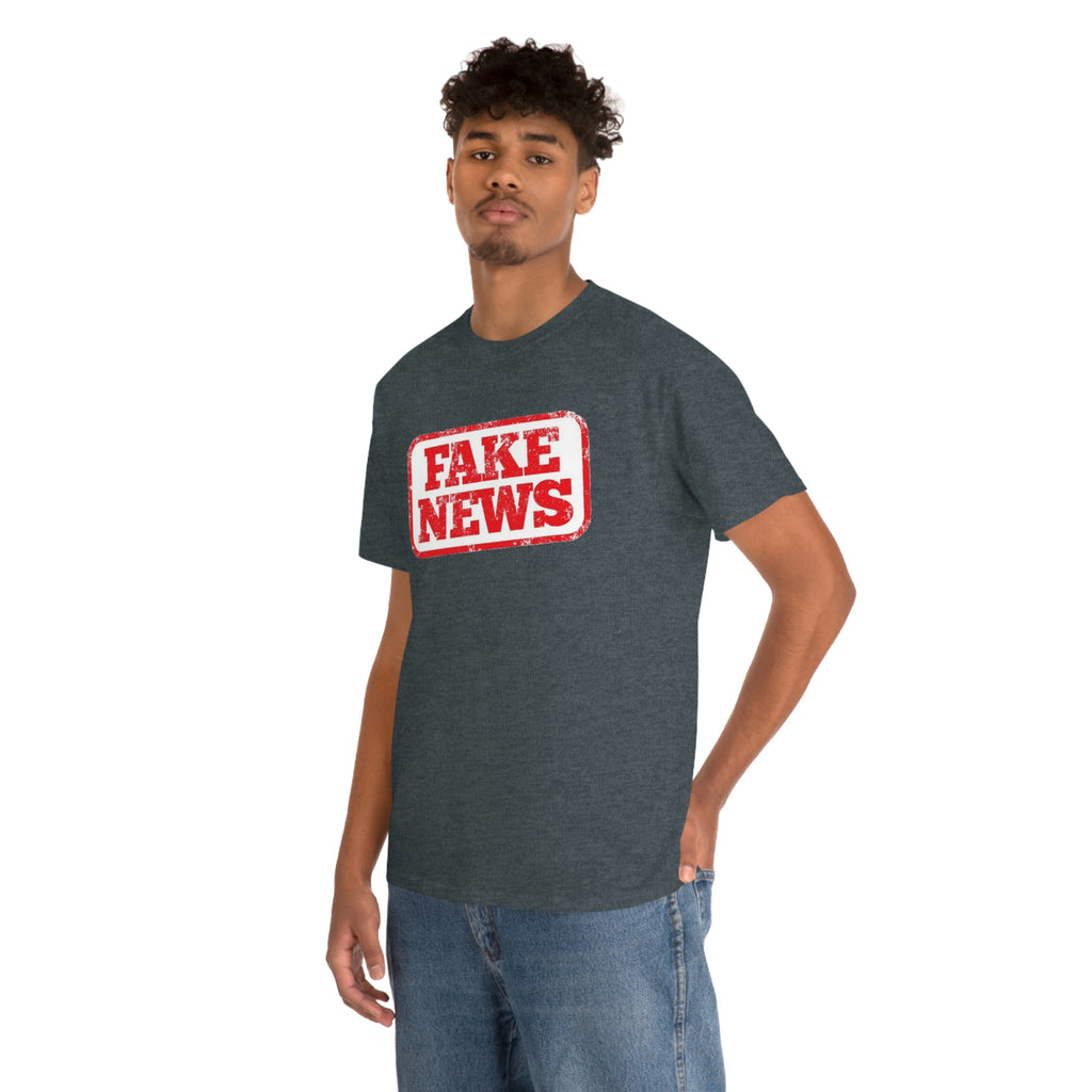 Fake news- Unisex Heavy Cotton Tee