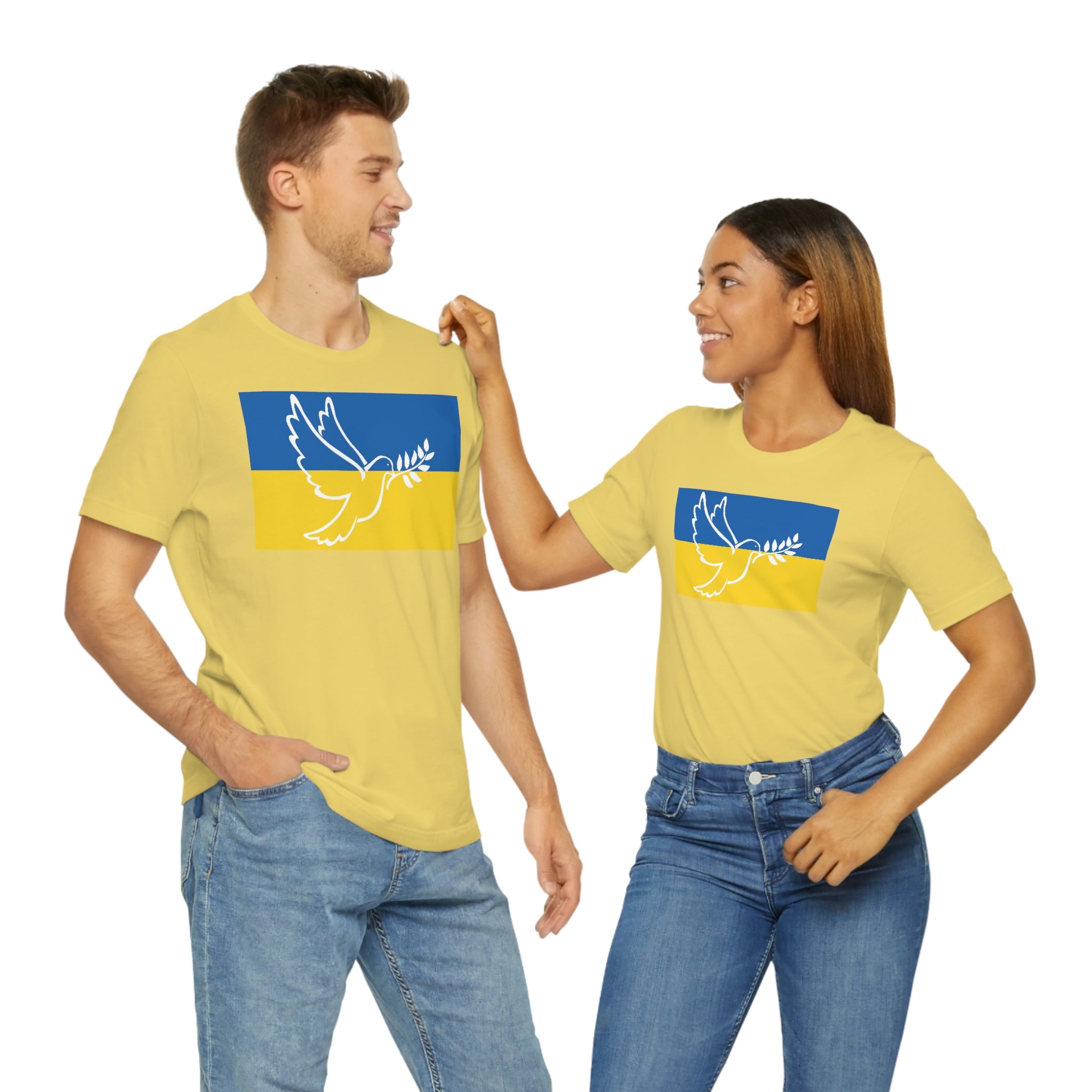 Peace- Unisex Jersey Short Sleeve Tee