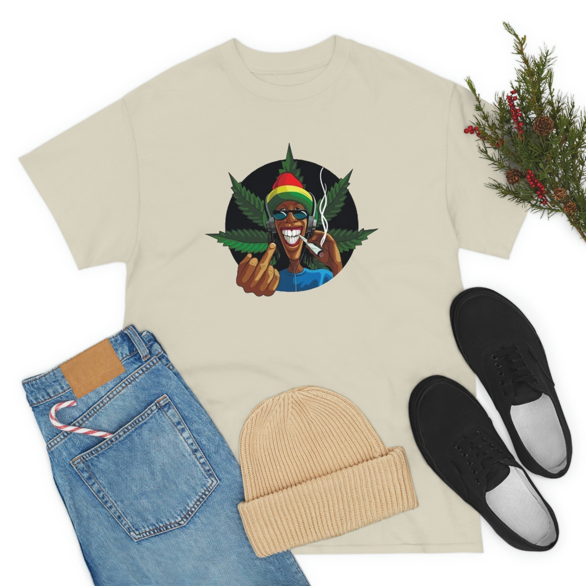 Weed—Heavy Cotton Tee