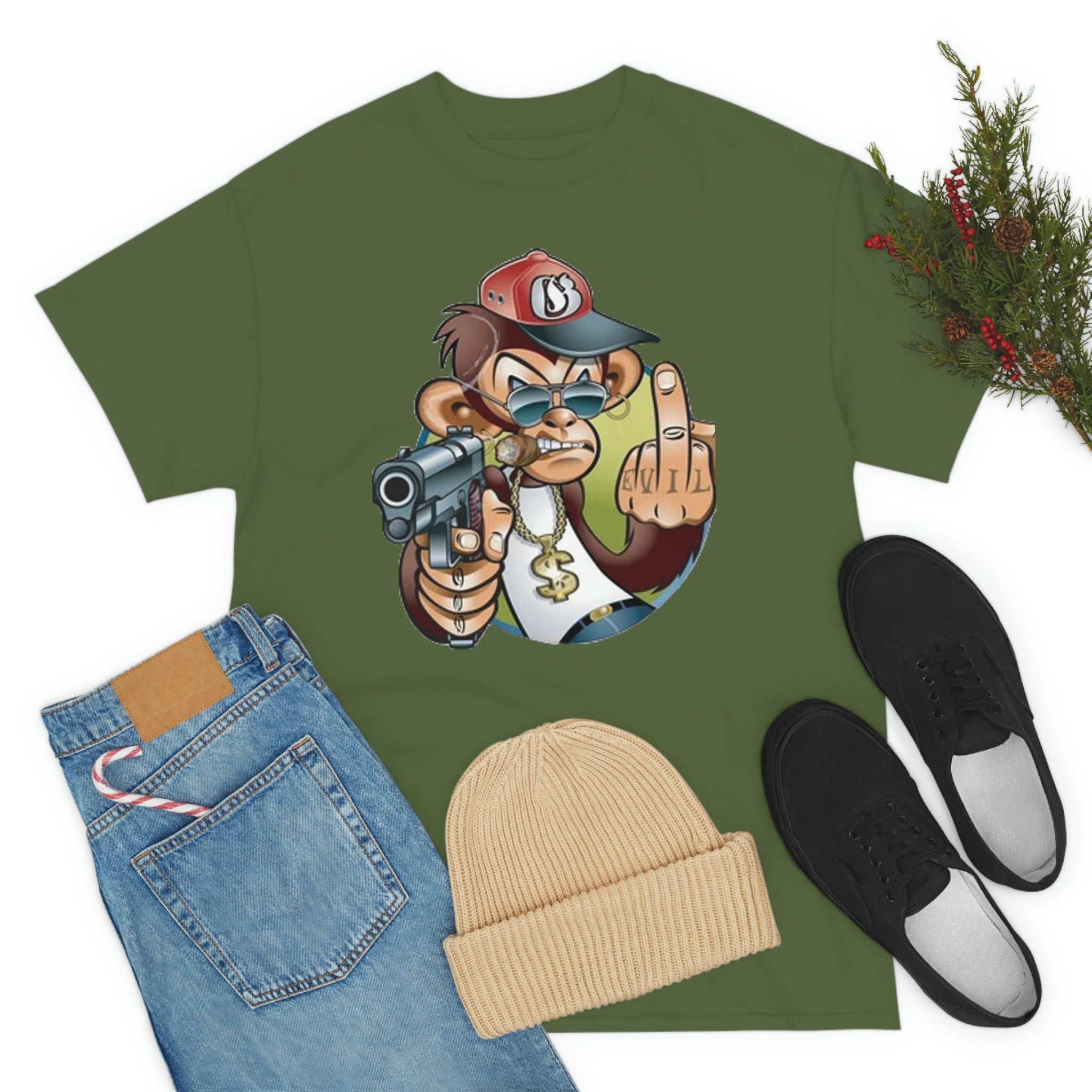 Gangster- Heavy Cotton Tee