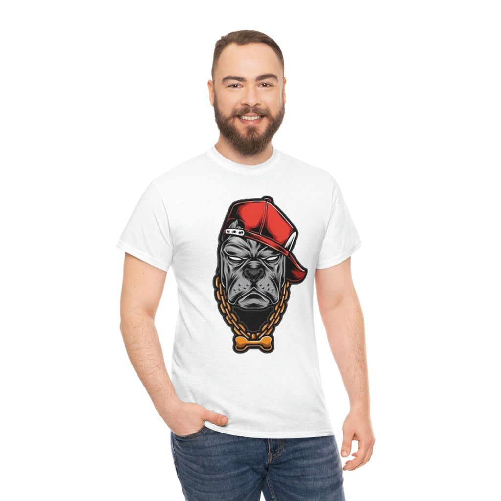 Gangster dog- Heavy Cotton Tee