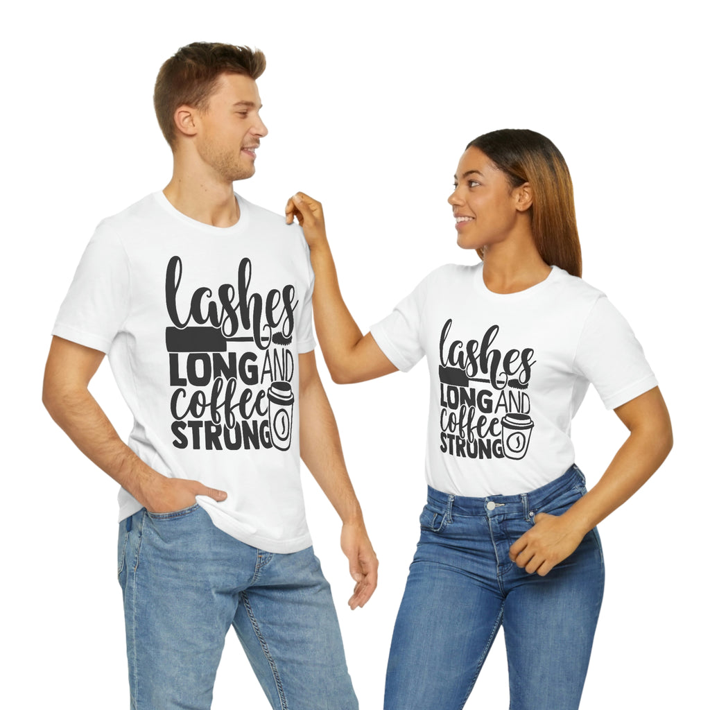 Lashes long— Jersey Short Sleeve Tee