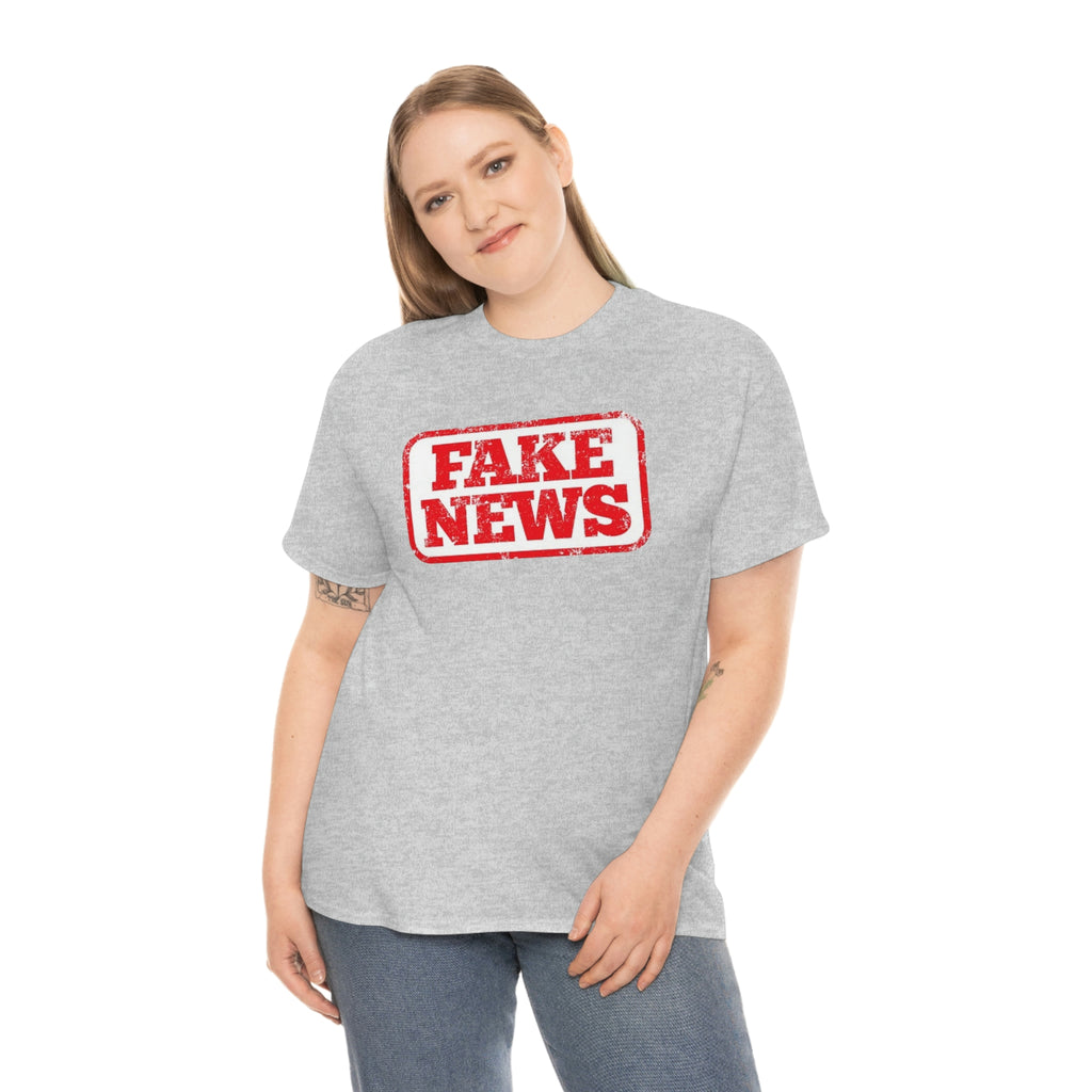 Fake news- Unisex Heavy Cotton Tee