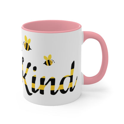 Bee kind Accent coffee Mug