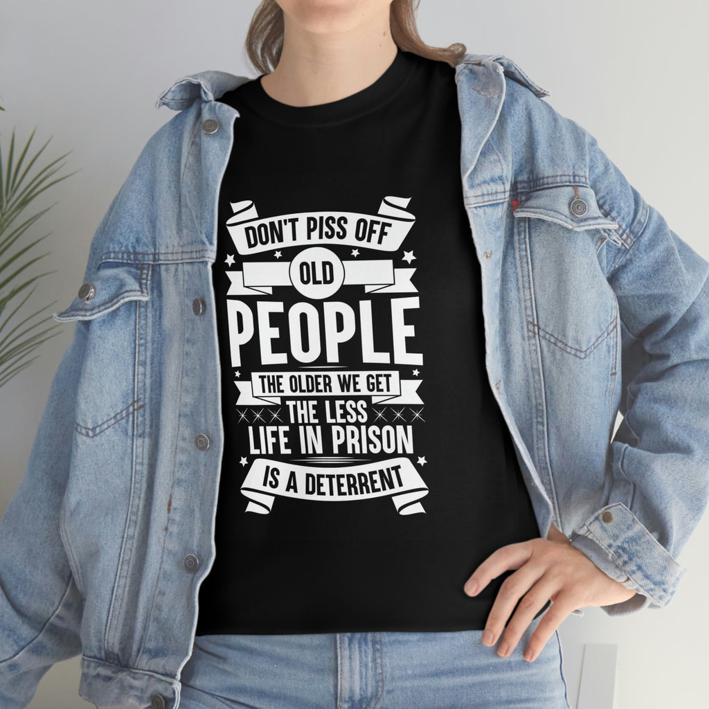 Old people- Heavy Cotton Tee