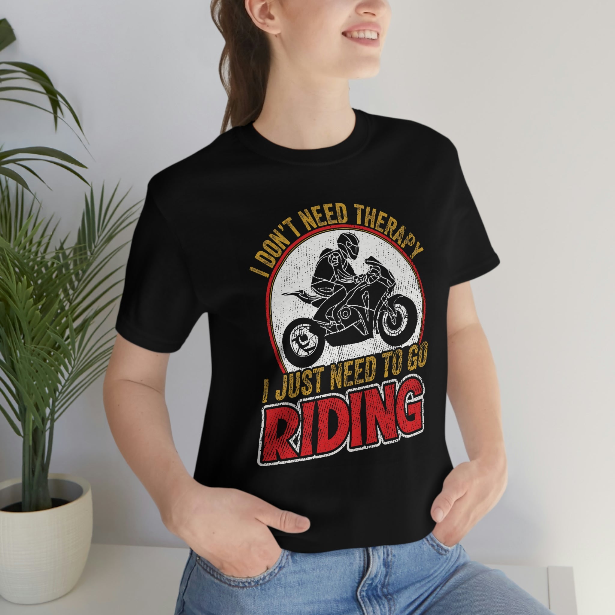 Go riding-  Jersey Short Sleeve Tee