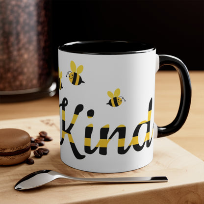 Bee kind Accent coffee Mug