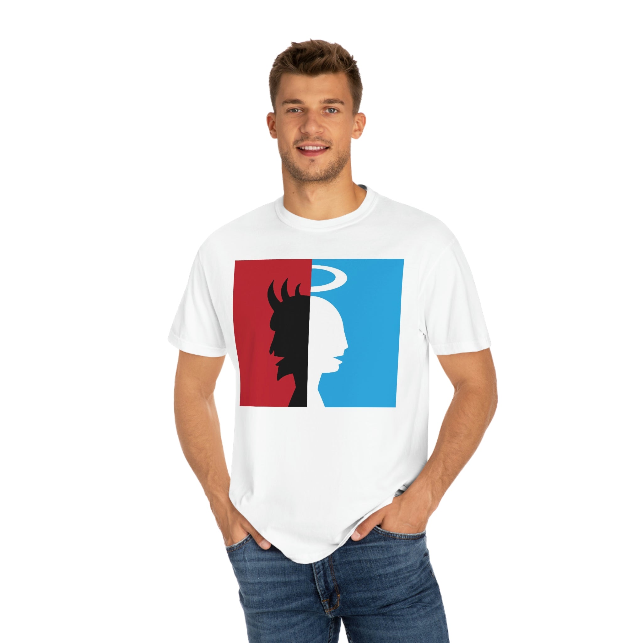 Two faced- Garment-Dyed T-shirt