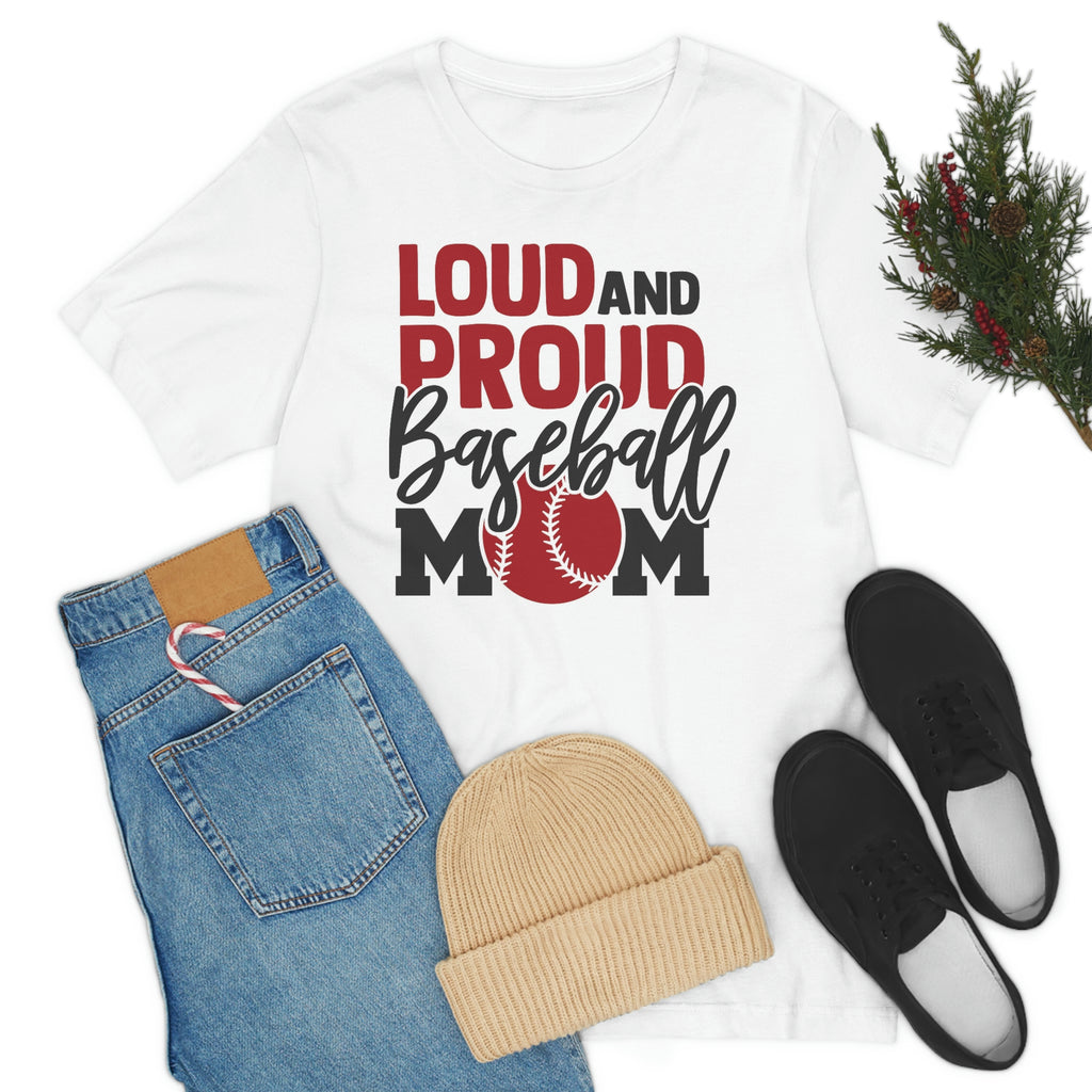 Baseball mom-  Jersey Short Sleeve Tee