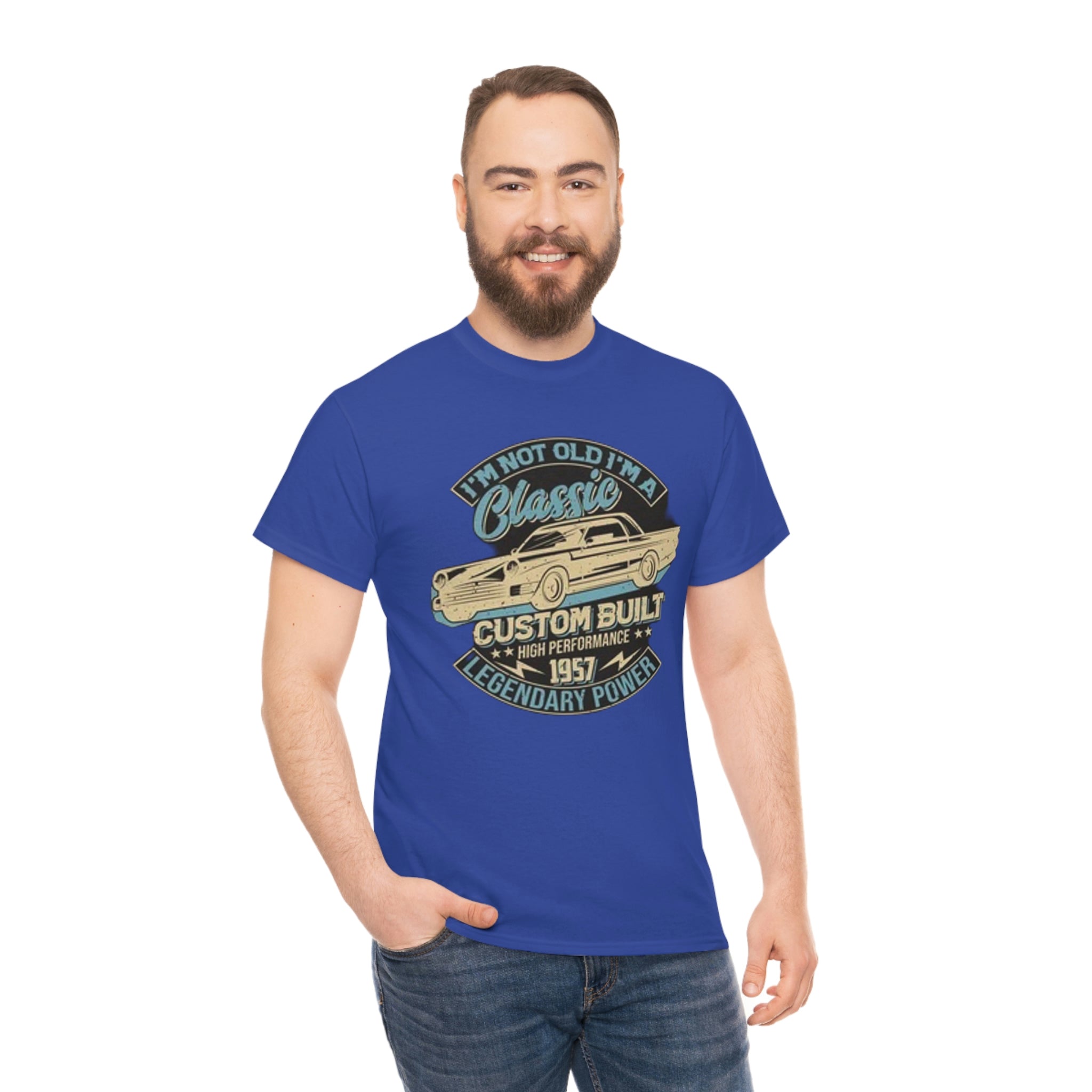 Not old I’m a classic- Heavy Cotton Tee