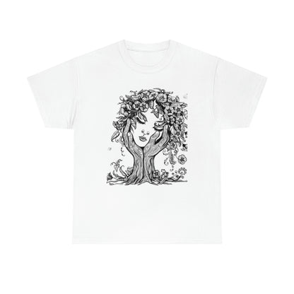 Face- Unisex Heavy Cotton Tee