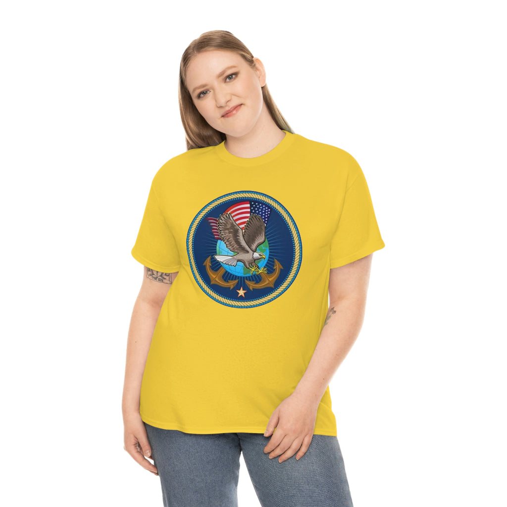 Navy- Unisex Heavy Cotton Tee