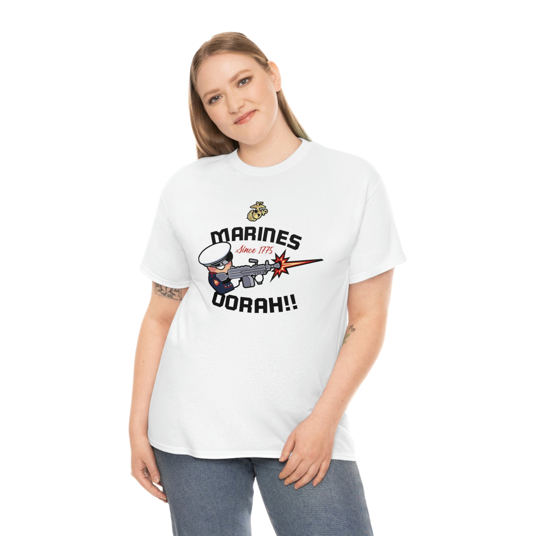 Marines- Heavy Cotton Tee