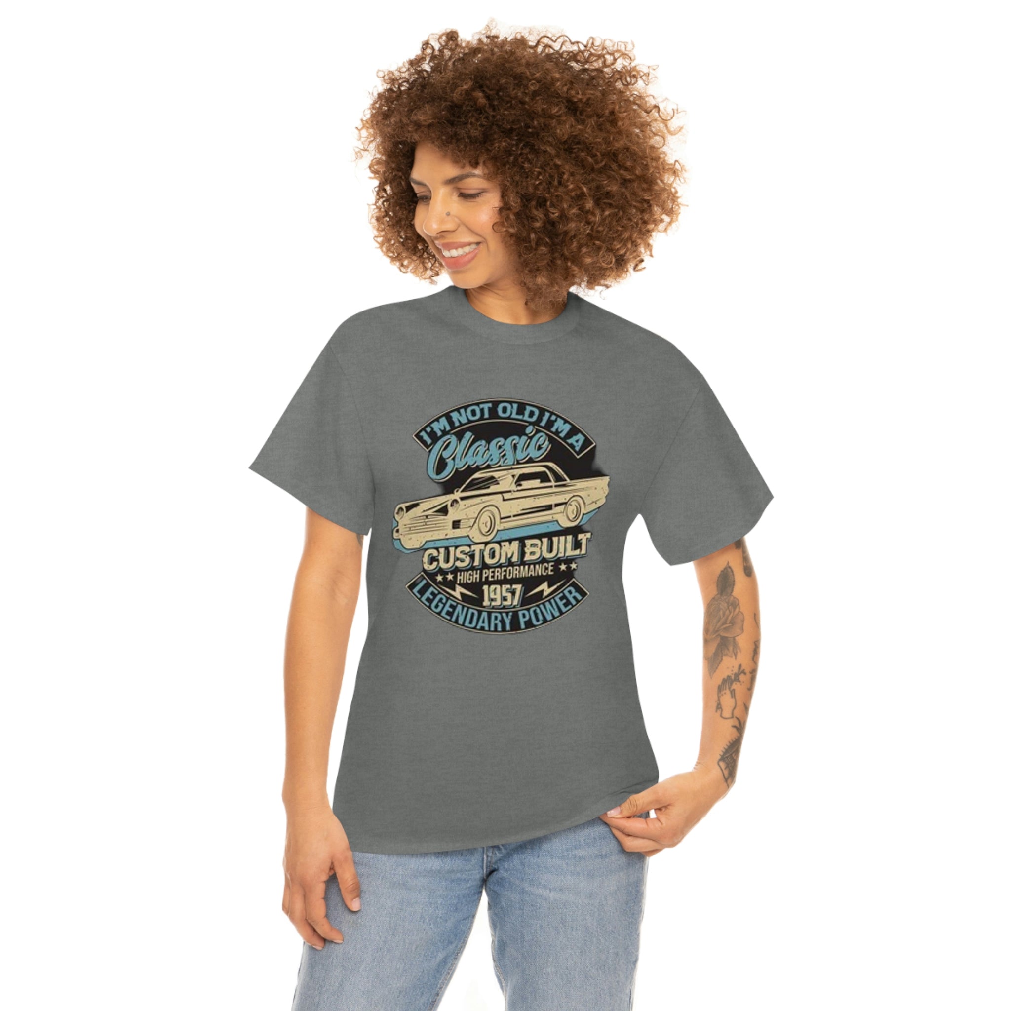 Not old I’m a classic- Heavy Cotton Tee