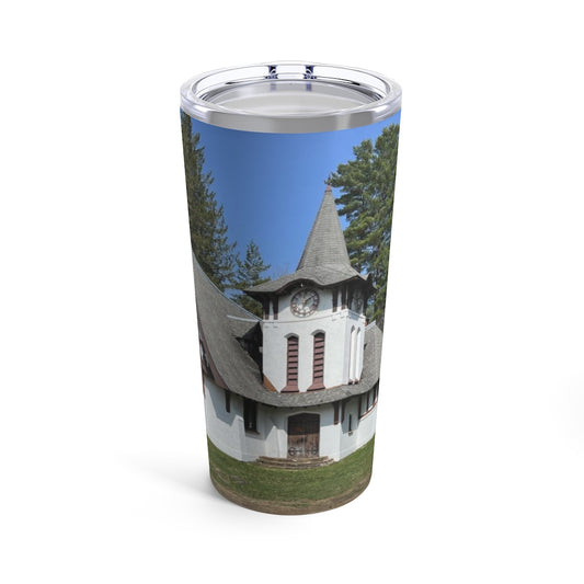 White fathers church Tumbler 20oz