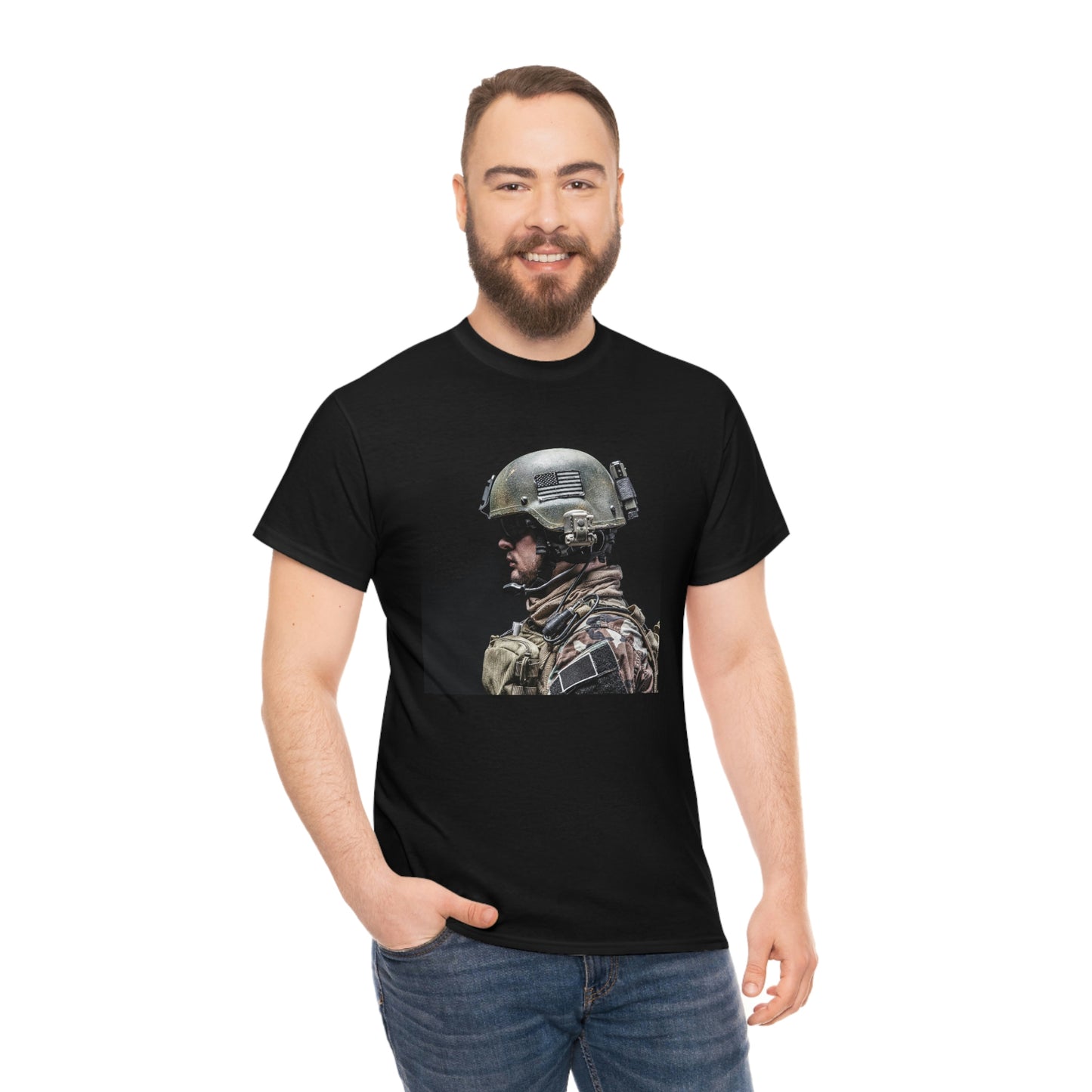 Marine- Heavy Cotton Tee