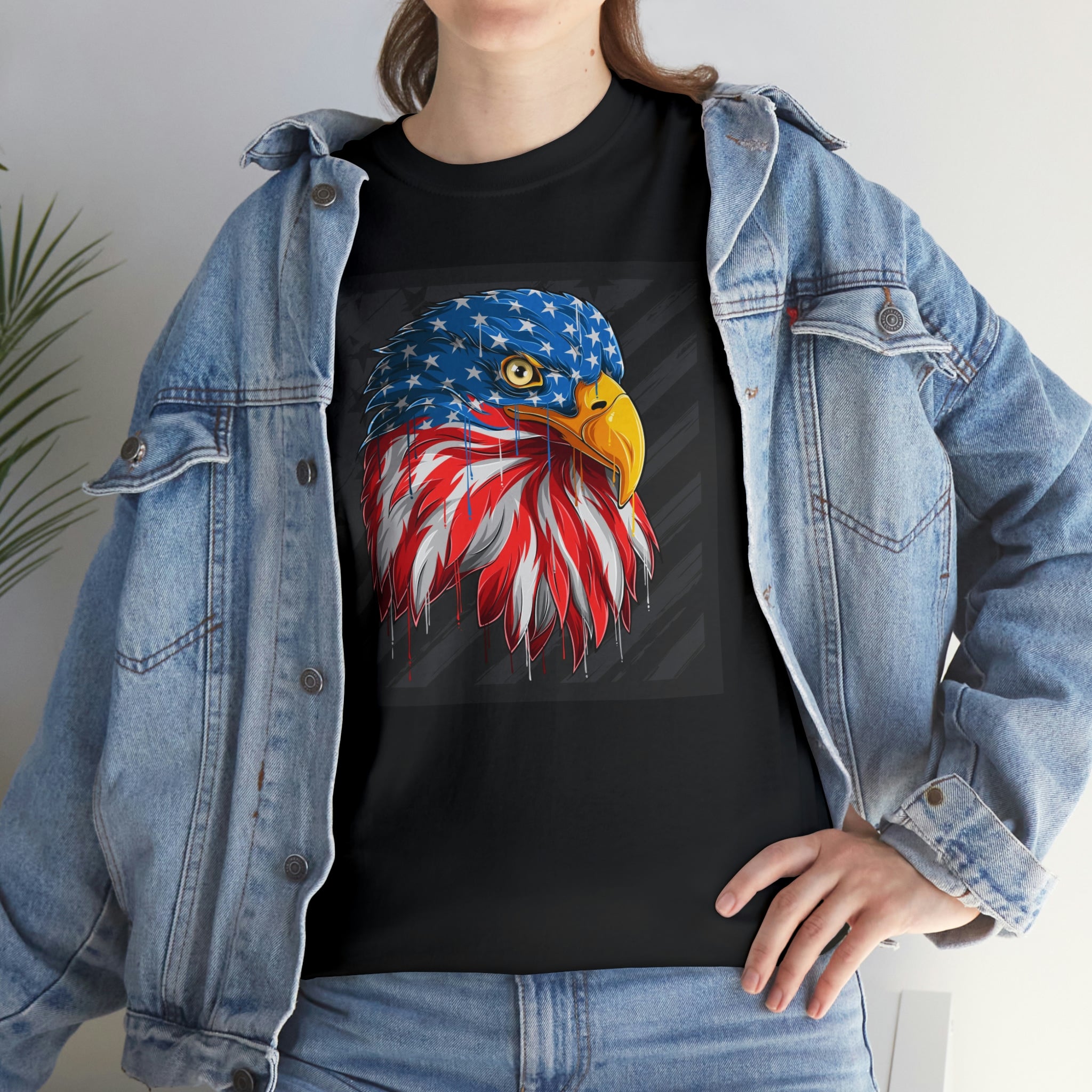 USA Eagle- Heavy Cotton Tee