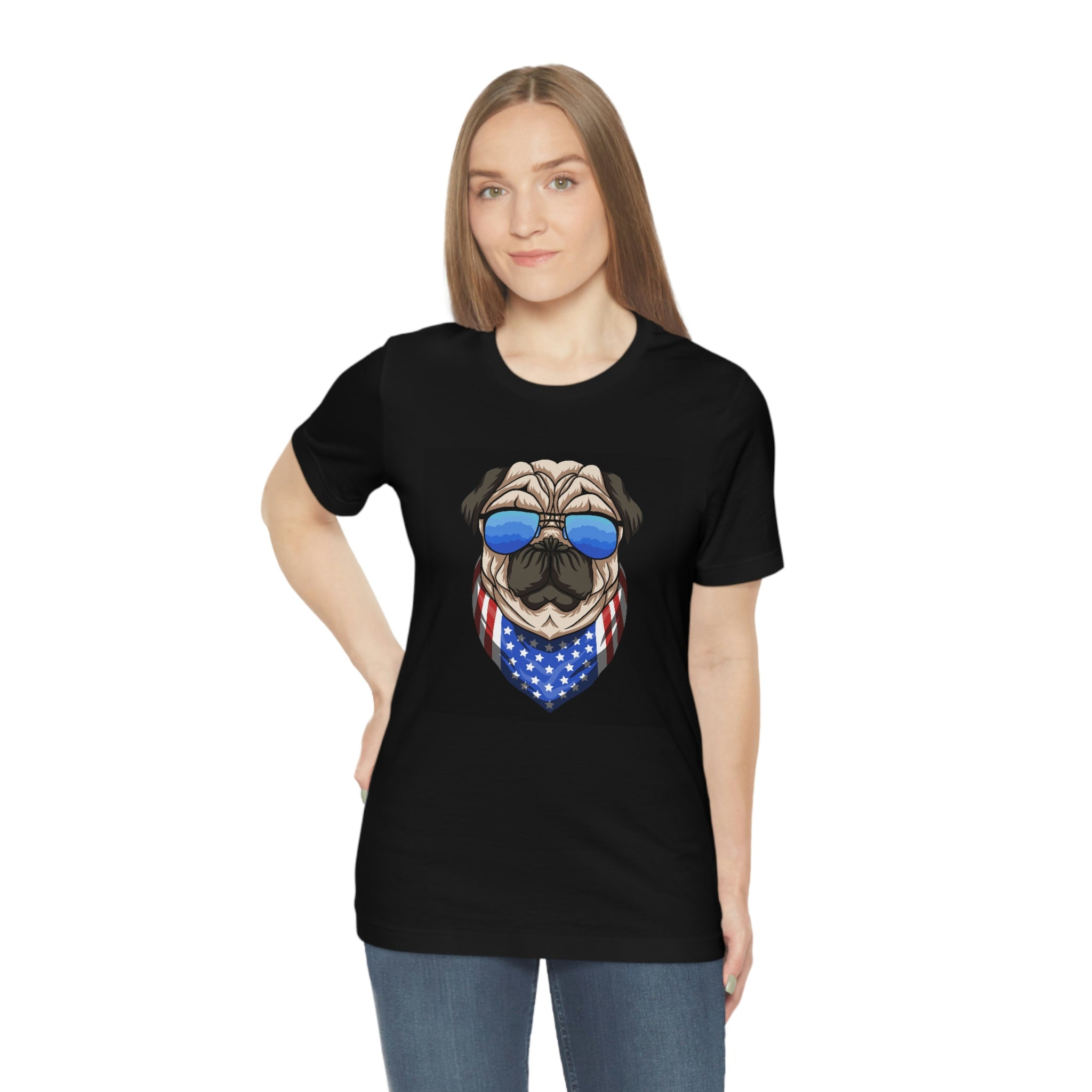 Pug life— Jersey Short Sleeve Tee