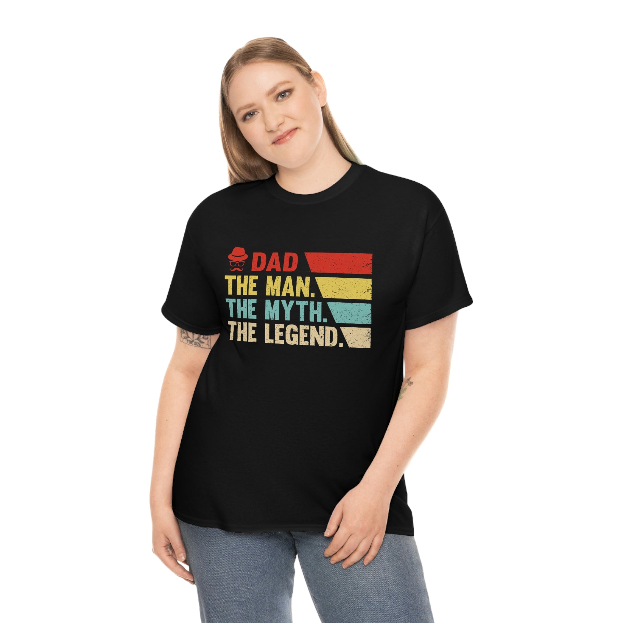 Dad- Heavy Cotton Tee Shirt