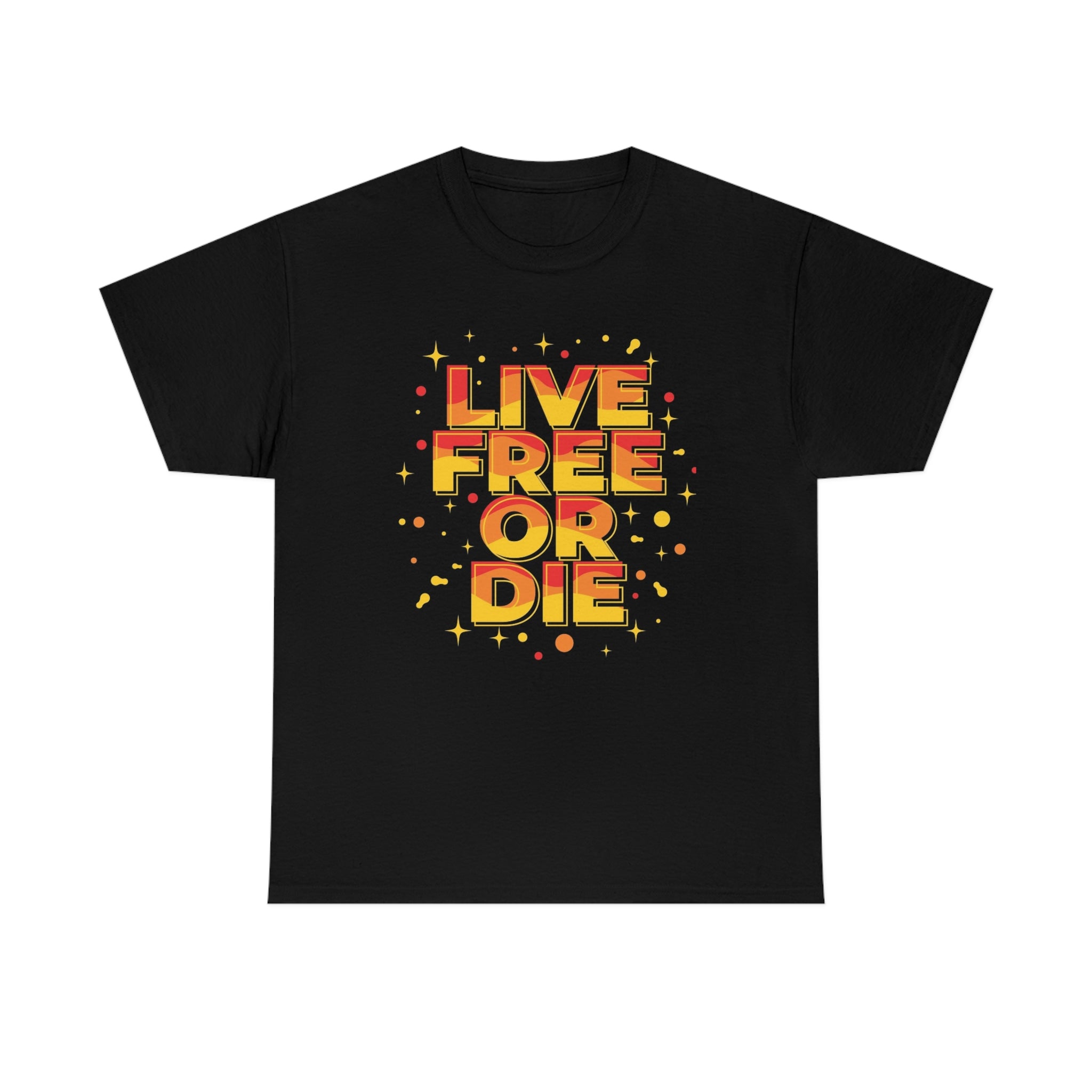 Live free or die- Unisex Heavy Cotton Tee