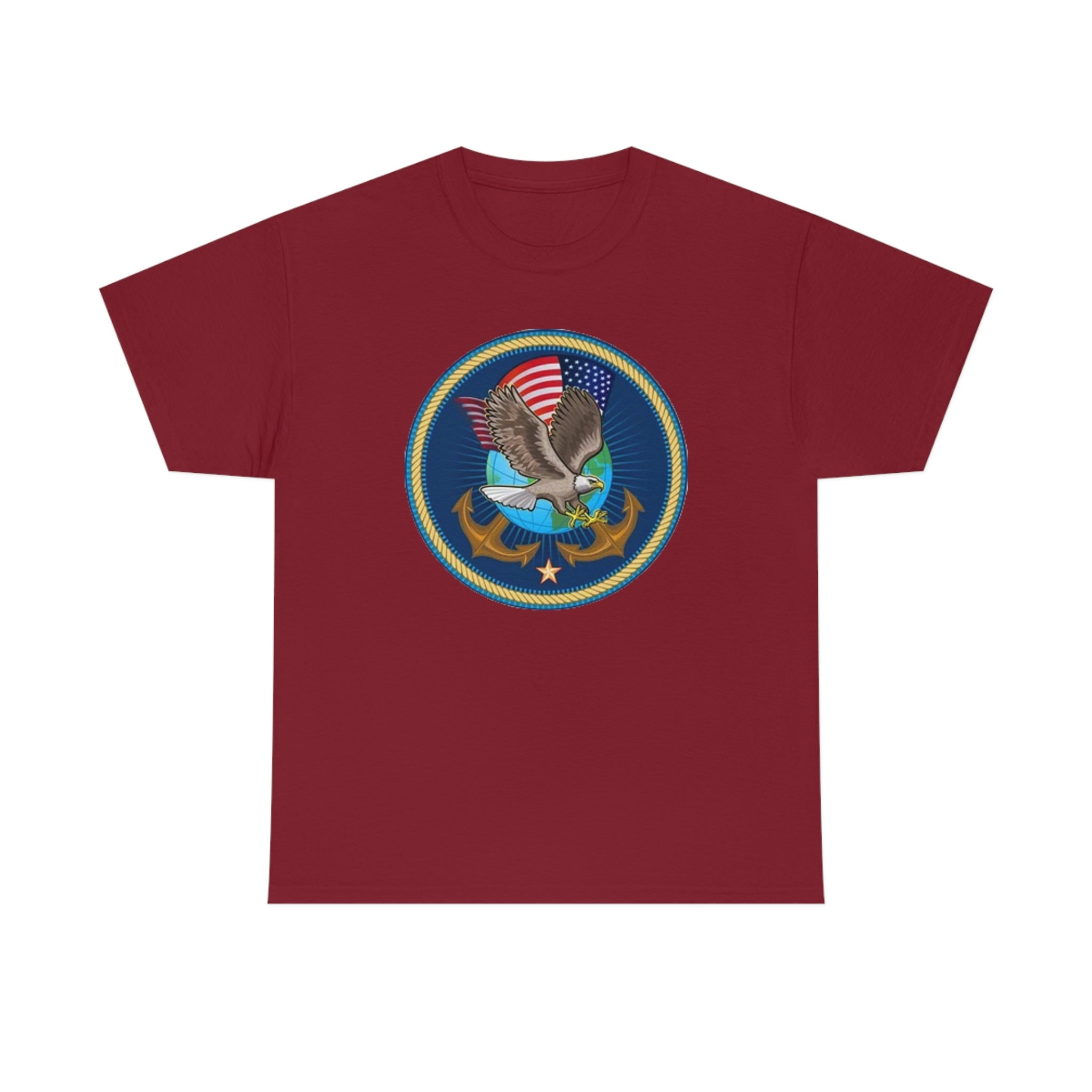 Navy- Unisex Heavy Cotton Tee