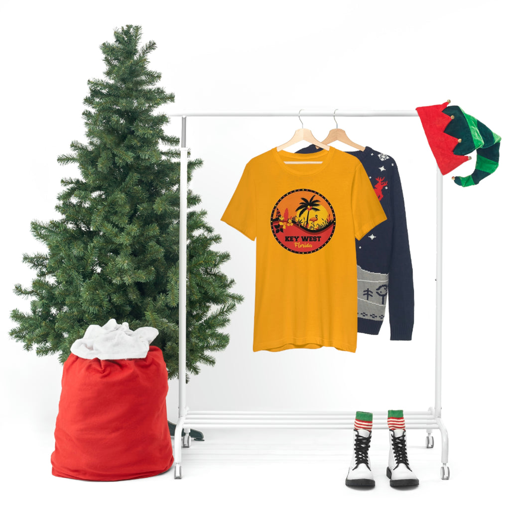 Key west Fl- Unisex Jersey Short Sleeve Tee
