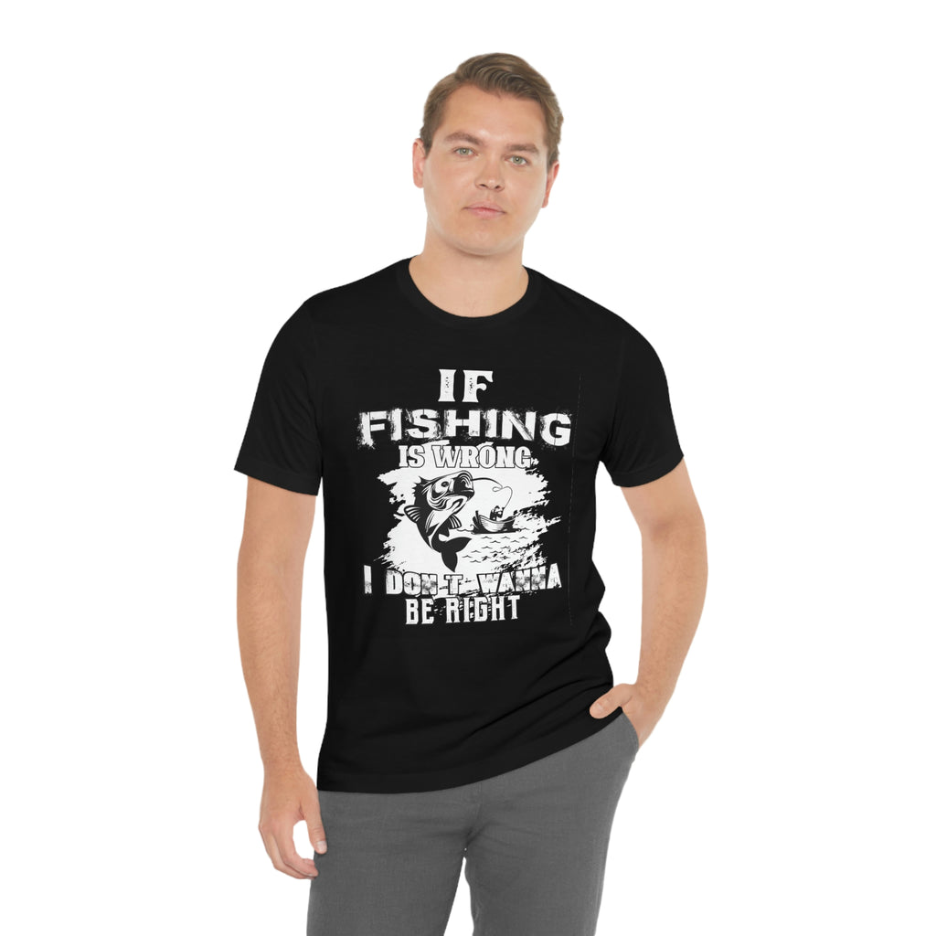 Fishing— Unisex Jersey Short Sleeve Tee
